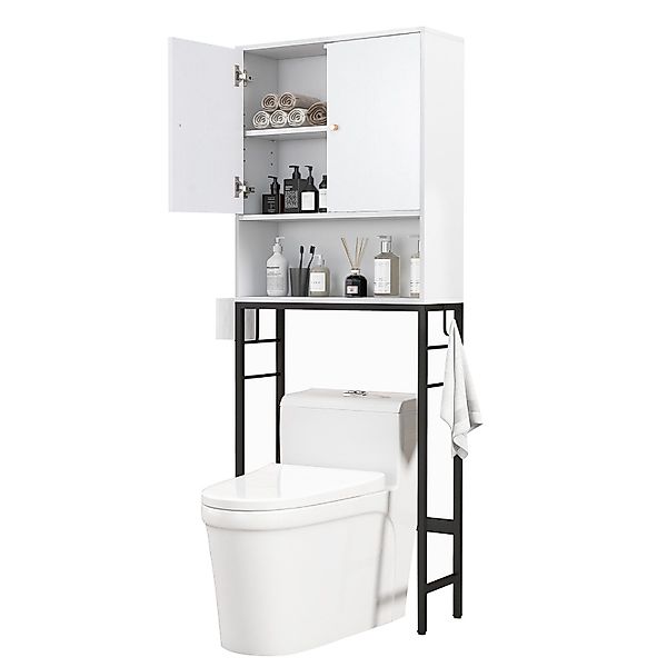 COSTWAY Badregal, 3 Ebenen, mit 2 günstig online kaufen