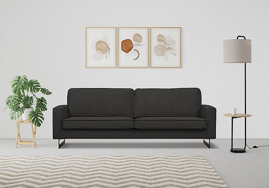 Places of Style 2-Sitzer "Pinto, 166 cm, Cord, Chenille, Lederoptik", mit K günstig online kaufen