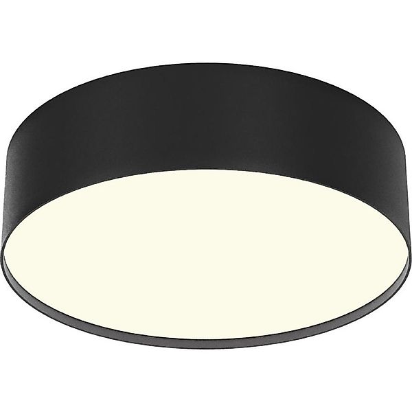 LED Deckenleuchte Zon in Schwarz 24W 1240lm günstig online kaufen