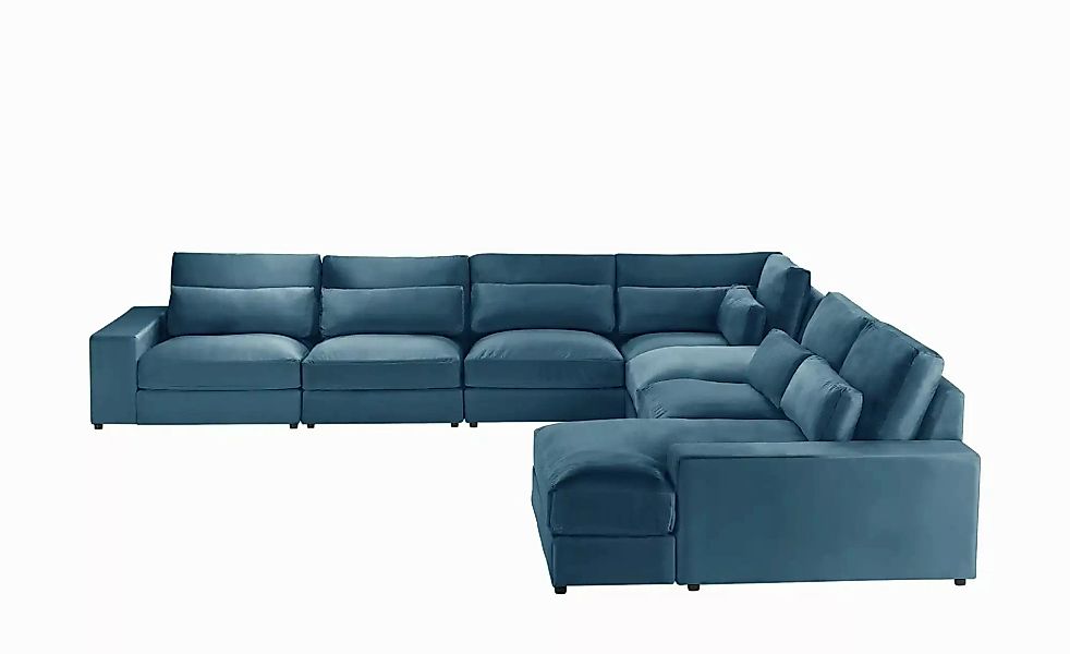 Ecksofa  Branna ¦ blau ¦ Maße (cm): B: 412 H: 88 T: 296.0 Polstermöbel > So günstig online kaufen