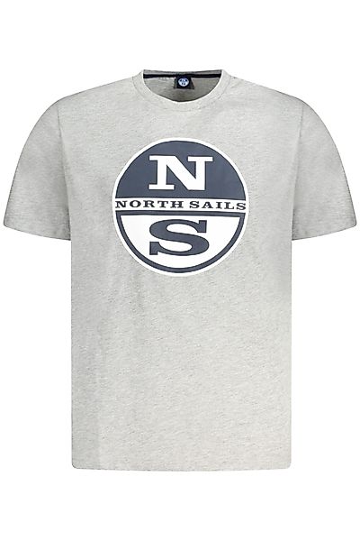 North Sails T-Shirt Graues Kurzarm-T-Shirt für günstig online kaufen