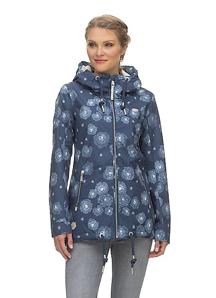 Ragwear Übergangsjacke Zuzka Flower indigo blue günstig online kaufen