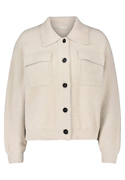Amber & June Plüschjacke Strickjacke Kurz günstig online kaufen