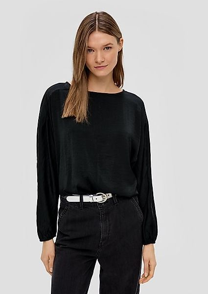 s.Oliver Langarmbluse Bluse mit Fledermausärmeln Teilungsnähte günstig online kaufen