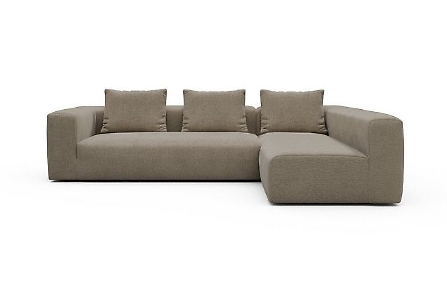 moebelfaktor Ecksofa Fred 2x 2,5-Sitzer rechts offen, Modular, tief, komfor günstig online kaufen