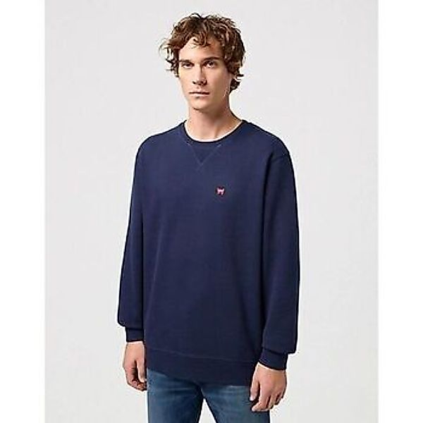 Wrangler  Sweatshirt 112350534 SIGN OFF CREW-BLUE günstig online kaufen