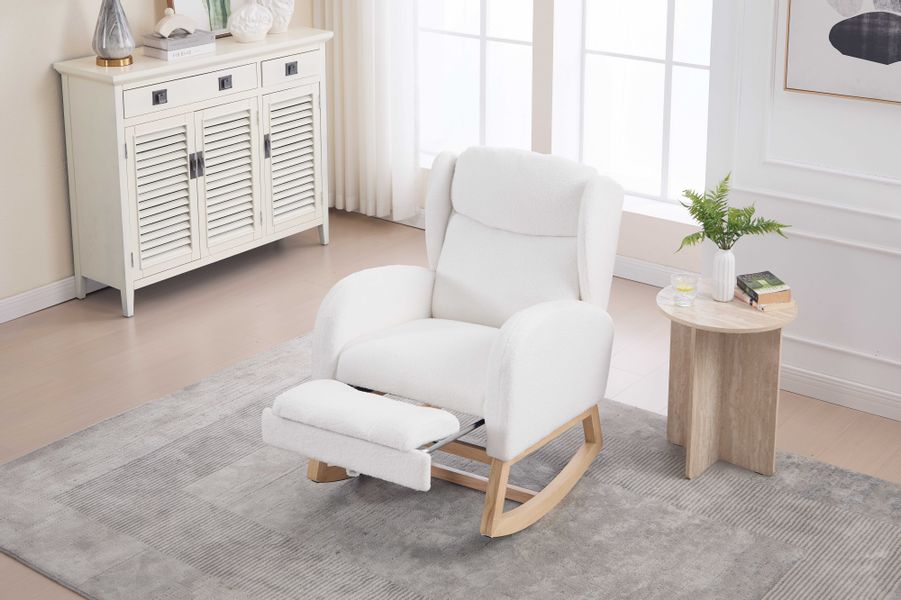 BlingBin Schaukelstuhl (1 St), mit Teddy-Stoff, günstig online kaufen