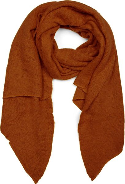 styleBREAKER XXL-Schal Asymmetrischer unifarbener Web Schal, günstig online kaufen