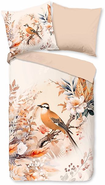 good morning Wendebettwäsche "Gloria" 2 Stk. tlg. Baumwolle, Renforcé, Reiß günstig online kaufen