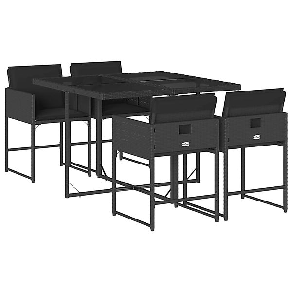 vidaXL Garten-Essgruppe 5-tlg. Garten-Essgruppe mit Kissen günstig online kaufen