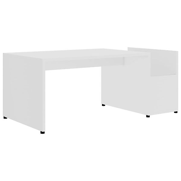 vidaXL Couchtisch Weiß 90x45x35 cm Holzwerkstoff 802921 günstig online kaufen