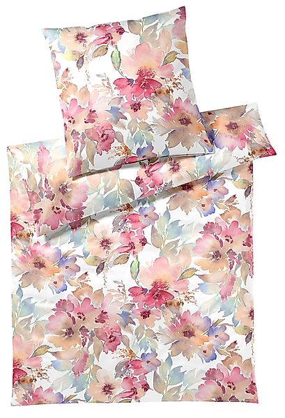Elegante Bettwäsche Elegante Mako-Batist Bettwäsche 155x220 günstig online kaufen