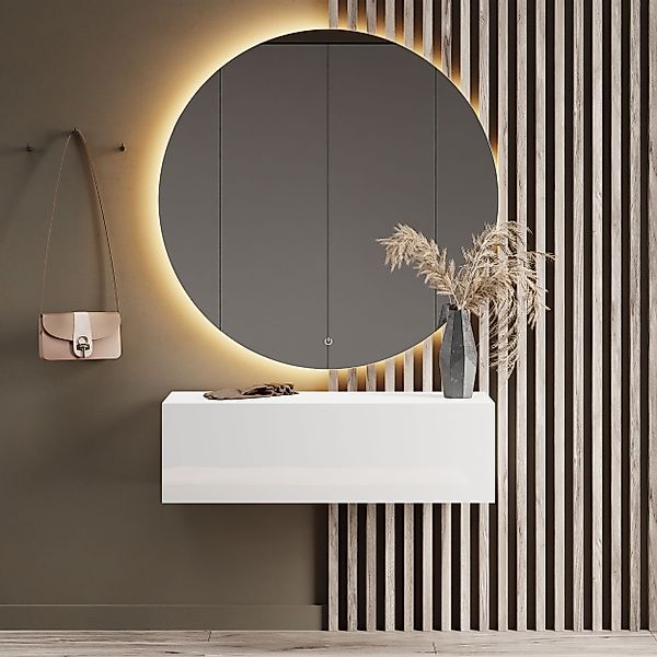 Planetmöbel Garderoben-Set Hängeschrank WEST 100 cm günstig online kaufen