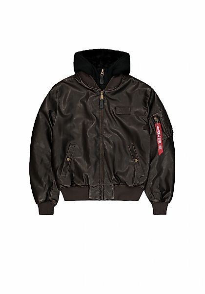 Alpha Industries Lederjacke "MA-1 D-Tec Faux Leather" günstig online kaufen