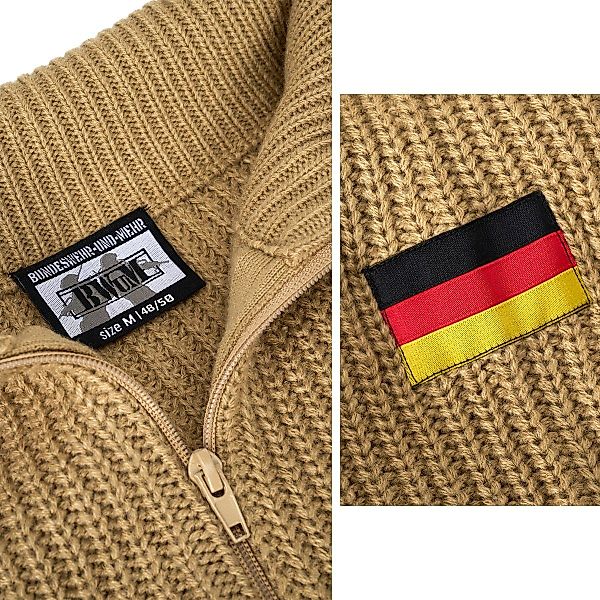 BWuM Strickpullover BWuM Bundeswehr Troyer mit günstig online kaufen