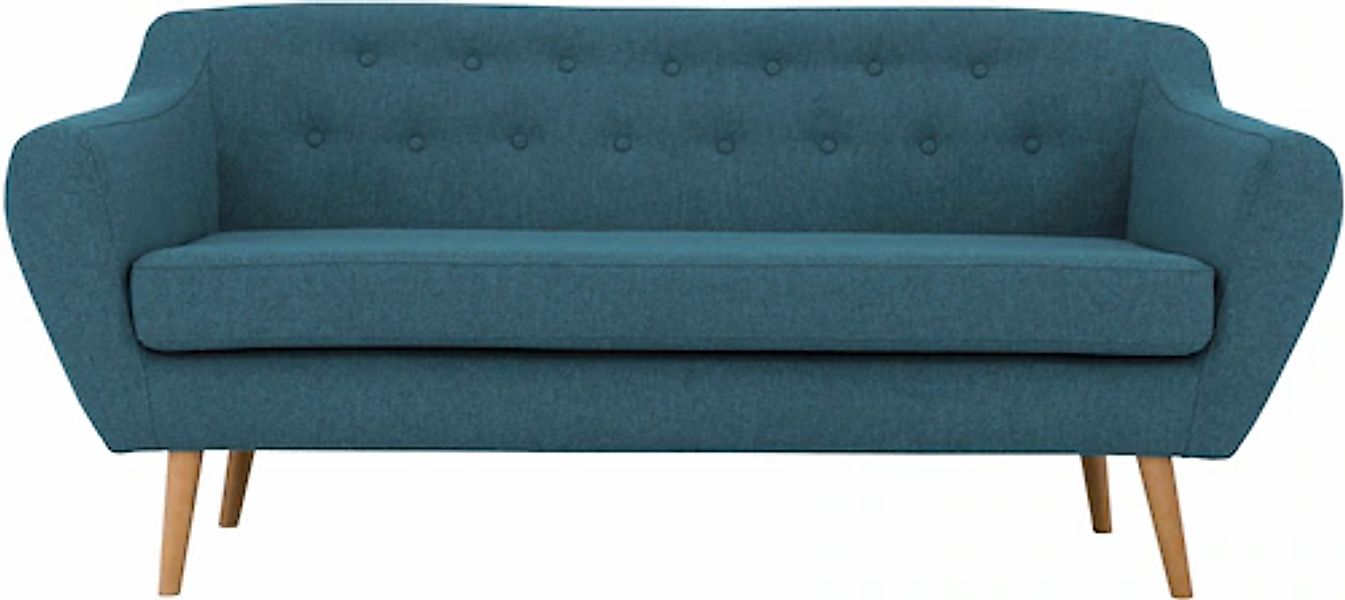 Home affaire 3-Sitzer »Renne« mit Heftung im Rücken im skandinavischem Stil günstig online kaufen