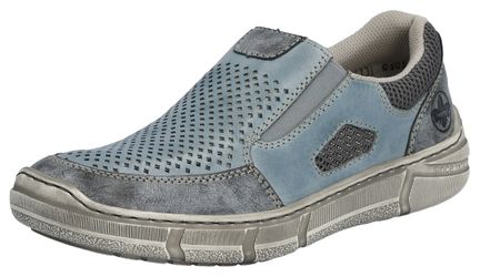 Rieker Slipper, Halbschuh, Freizeitschuh mit seitlichem günstig online kaufen
