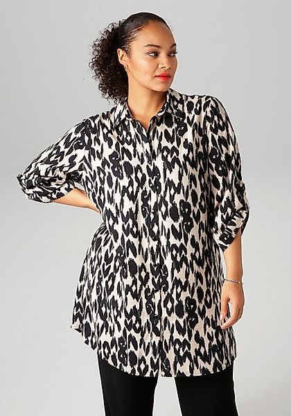 Aniston PLUS Hemdbluse trendiges Design günstig online kaufen