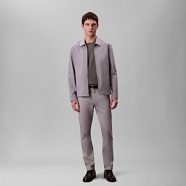 Calvin Klein Stoffhose SLM CTTN STRTCH CHN Mit Gürtelschlaufen günstig online kaufen