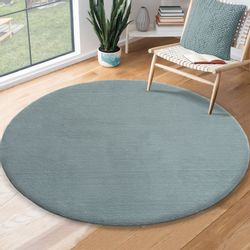 the carpet Teppich Relax round, rund, günstig online kaufen