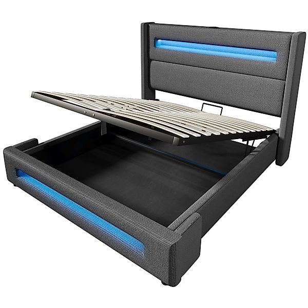 BlingBin Einzelbett Polsterbett Jugendbett (1-tlg., Jugendbett günstig online kaufen