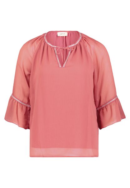 Cartoon Schlupfbluse Damen Casual-Bluse mit Flügelärmeln günstig online kaufen