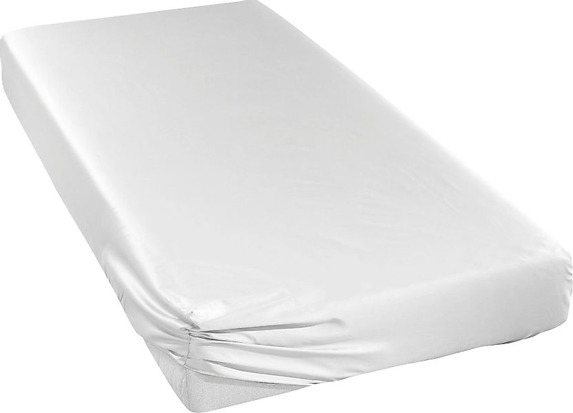Curt Bauer Spannbettlaken Uni-Mako-Satin in Gr. günstig online kaufen