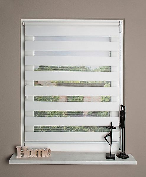 Doppelrollo STRIPES, HOME WOHNIDEEN, Lichtschutz, ohne Bohren, Klemmfix günstig online kaufen