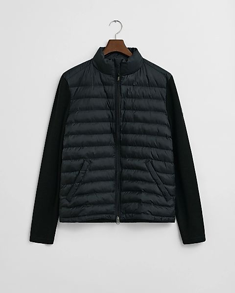 Gant Steppjacke "MIXED MEDIA", Ärmel aus Strick, regular fit, Stehkragen günstig online kaufen