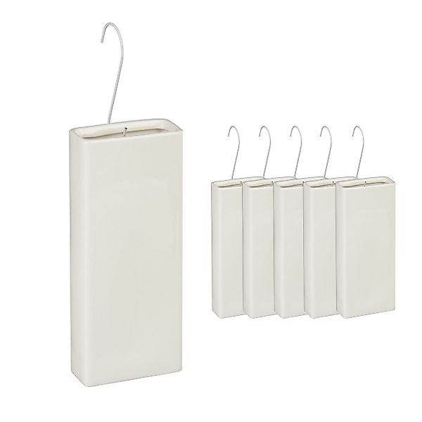 relaxdays Luftbefeuchter Heizkörper 6er Set, weiß günstig online kaufen
