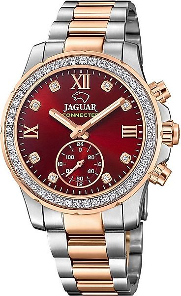Jaguar Chronograph Connected J981/3, Armbanduhr, Damenuhr, Saphirglas, Stop günstig online kaufen