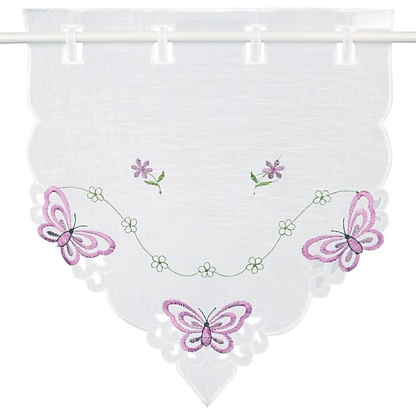 Arsvita Vorhang, Stangendurchzug (1 St), transparent, günstig online kaufen