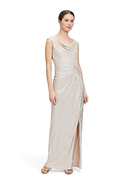 Vera Mont Abendkleid "Damen Abendkleid im Glitzer-Look" Ohne Tasche Raffung günstig online kaufen