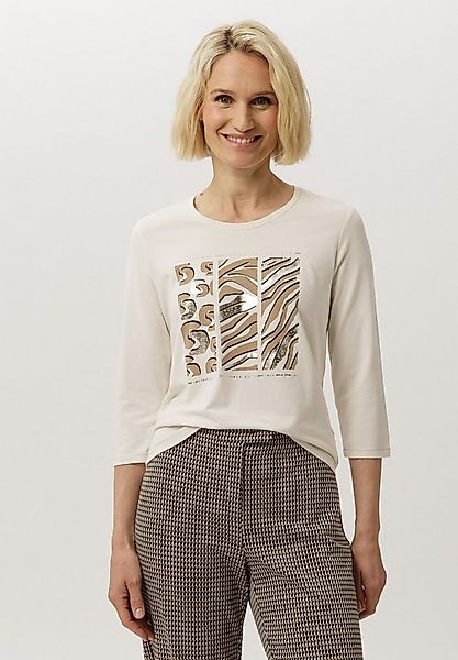 FRANK WALDER T-Shirt mit Placement-Print günstig online kaufen