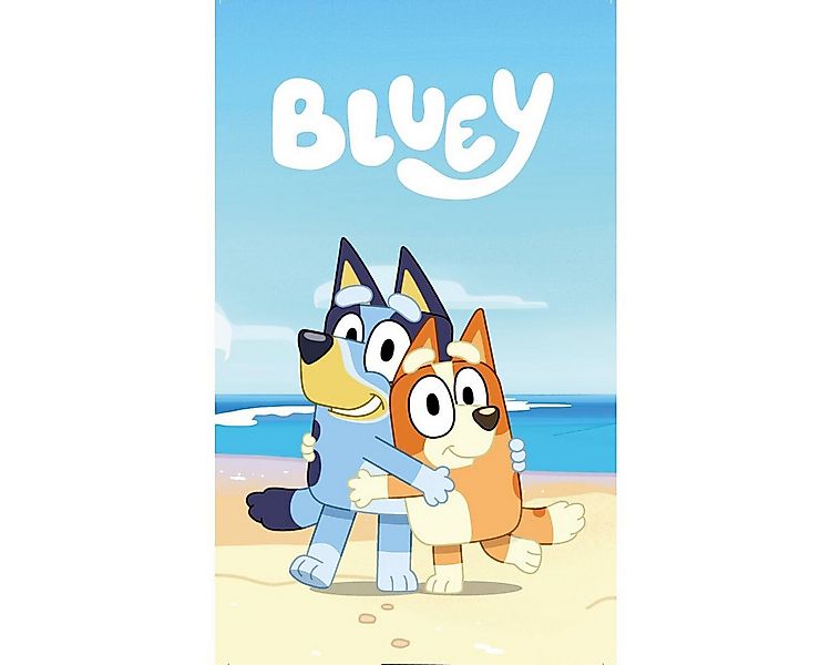 Bluey Handtücher Bluey Handtuch 30x50cm – Weiches Tuch für Kinder, 100% Bau günstig online kaufen