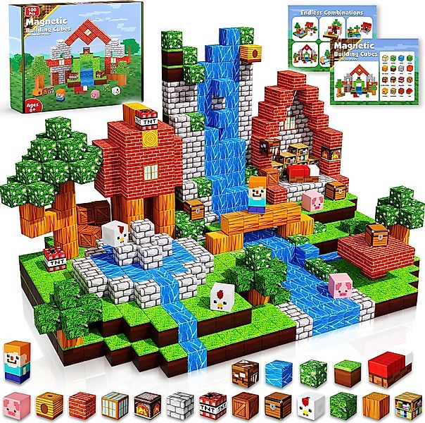 Athlix Magnetische Bausteine Bauwelt Spielzeug Jungen günstig online kaufen