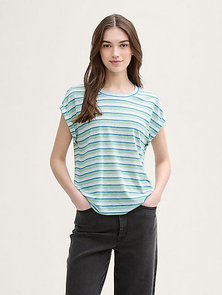 TOM TAILOR Denim T-Shirt T-Shirt mit Streifenmuster günstig online kaufen