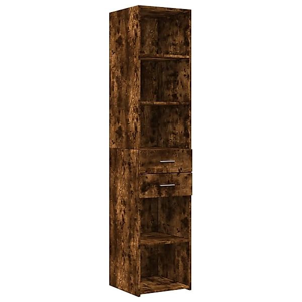vidaXL Highboard Highboard Räuchereiche 40x42,5x185 cm günstig online kaufen