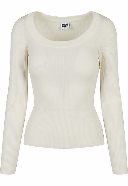URBAN CLASSICS Sweatshirt "Urban Classics Damen Ladies Wide Neckline Sweate günstig online kaufen