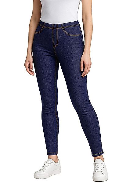 dy_mode Thermoleggings Damen Thermo-Leggings in Jeans-Optik günstig online kaufen