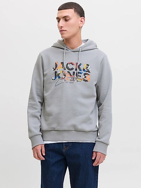 Jack & Jones Kapuzensweatshirt "JJGEPLAS SWEAT HOOD" günstig online kaufen