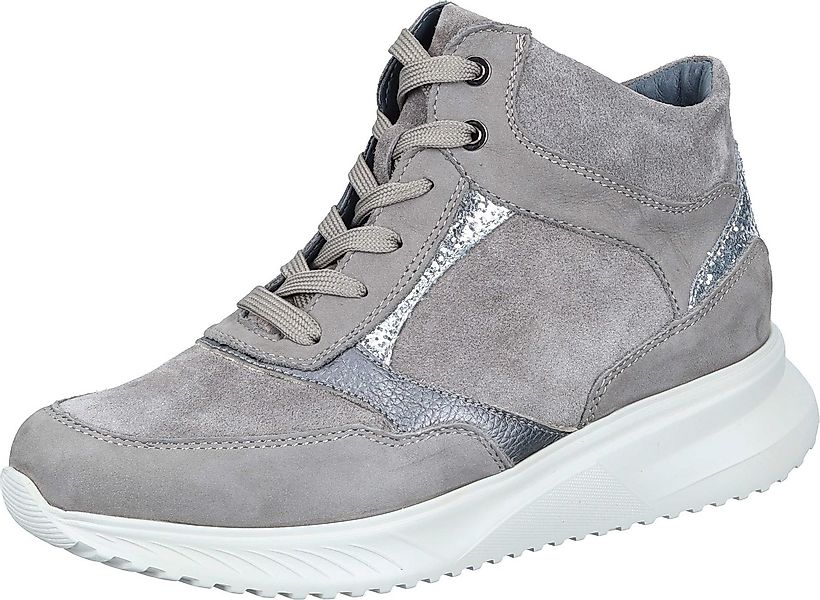 Waldläufer Stiefeletten Schnürschuh aus Veloursleder günstig online kaufen