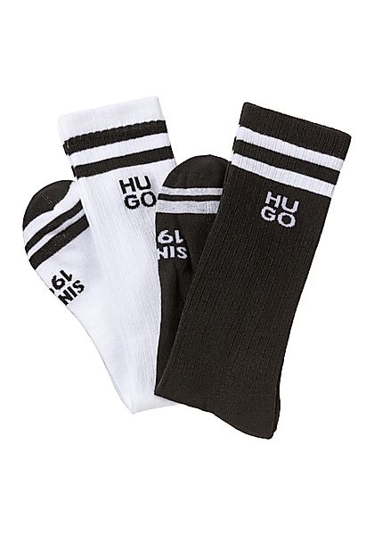 HUGO Freizeitsocken 2P SK RIB DESIGN günstig online kaufen