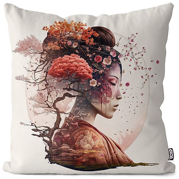 VOID Kissenbezug, (1 Stück), Geisha Japan günstig online kaufen