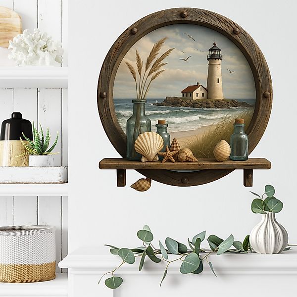 Sunnywall Wandtattoo Aufkleber Maritim – Bullauge günstig online kaufen