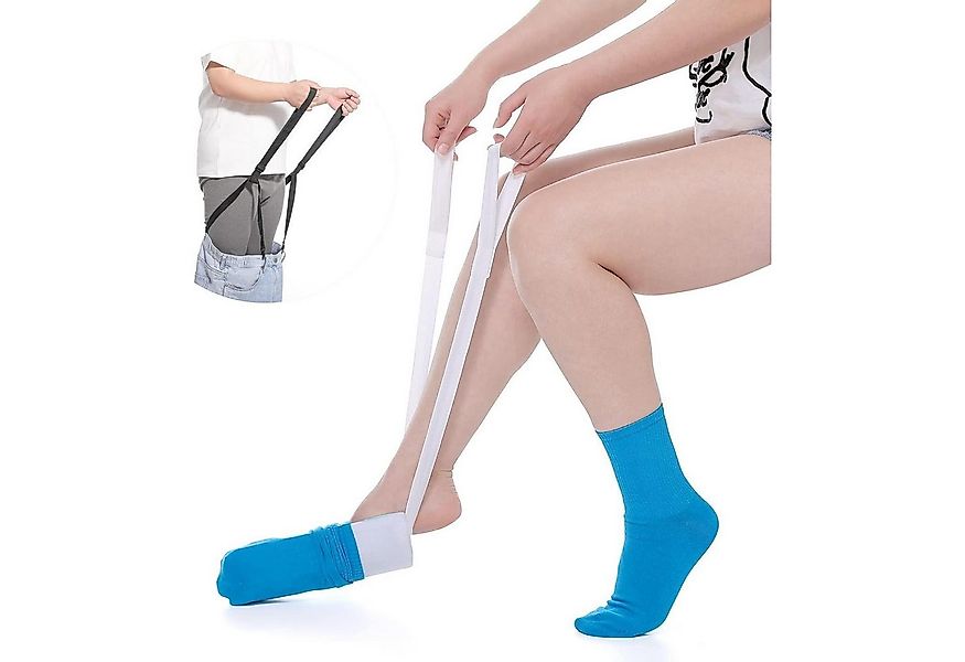 Fanwer Schuhlöffel Anziehhilfe für Socken und Hosen, Hosenbänder inklusive, günstig online kaufen