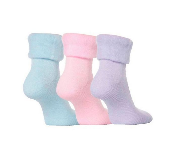 Medosan Kuschelsocken Bettsocken, Bettschuhe, 3er-Set in Pastellfarben günstig online kaufen