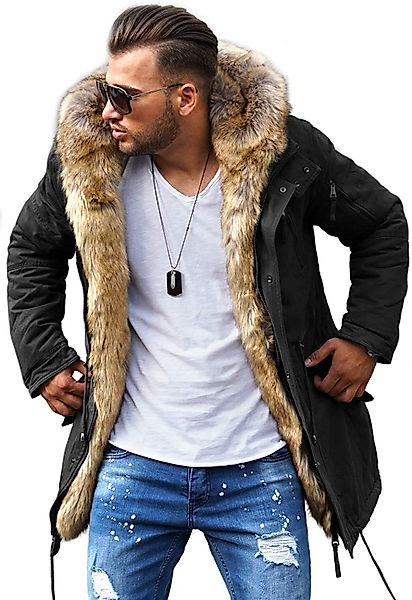 behype Parka BHTYLER mit abnehmbarem Kunstfell günstig online kaufen