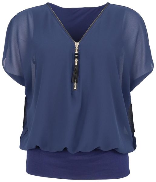 malito more than fashion Chiffonbluse 6298 günstig online kaufen