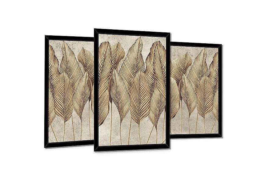 Wallarena Poster Set Mit Rahmen 3 Teilig Kunstdruck 3er Bilder Wandbilder W günstig online kaufen